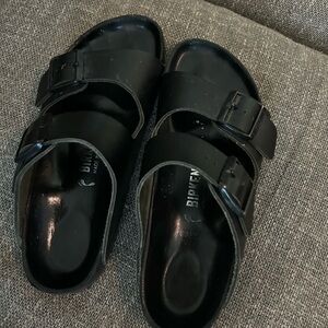 Black Birkenstocks size 38